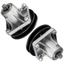 2x Spindle Assembly For MTD 46 Inch Deck Replace 918-0430A 918-0430B 918-0240C 618-0240