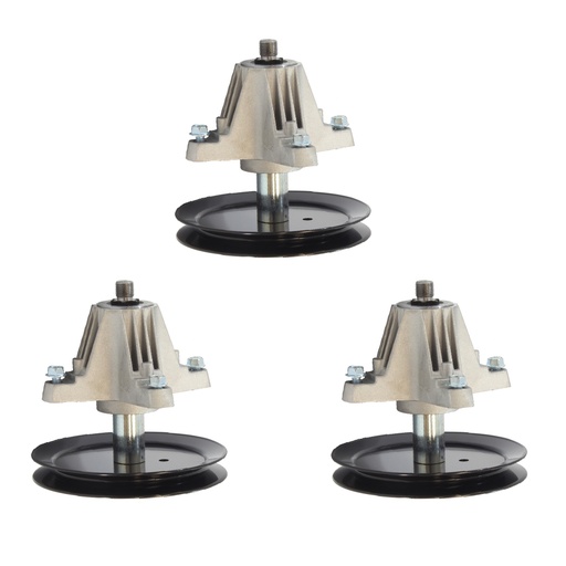 3x Spindle Assembly For MTD Cub Cadet LTX 1045 1046 1042 Fit 46 inch Deck 918-04865 918-04865A 618-04636 618-04636A 618-04865A