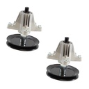 2x Spindle Assembly For MTD Troy Bilt 42 inch Deck T1200 Super Bronco TB2246 618-06991 918-06991
