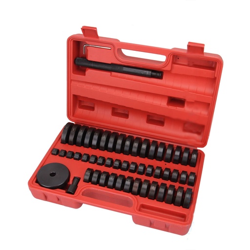 Bearing Seal Ring Driver Tool Kit Bushing Bearing Hydraulic Press 18-65mm 52pcs
