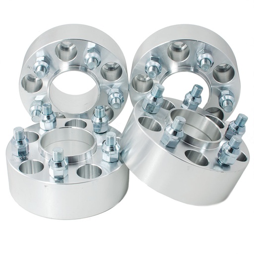 2 inch 5x114.3 Wheel Spacers Hubcentric 70.5mm Hub Bore 1/2"x20 Studs For Ford Ranger Mustang 4pcs