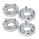 1 inch Wheel Adapters Converts 4x100 to 4x114.3 M12x1.5 Studs 4pcs