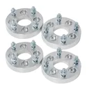 1 inch Wheel Adapters Converts 4x100 to 4x114.3 M12x1.5 Studs 4pcs