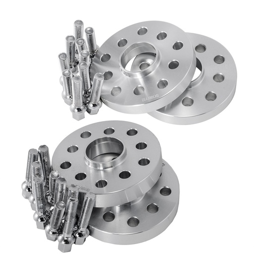 12mm & 20mm Hub Centric Wheel Spacers Adapters VW 5x100 5x112 4pcs