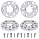 12mm 5x100 & 5x112 Hubcentric Wheel Spacers 57.1mm Hub Bore For Audi VW 4pcs