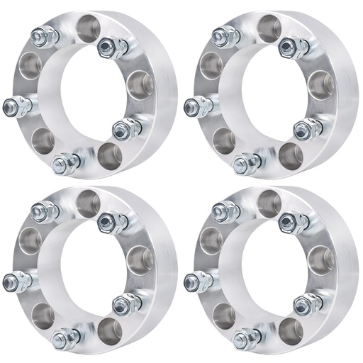 5 x 5.5 Wheel Spacers 5x139.7 2 inch 77.8mm Hub Bore 9/16"  Studs For Dodge Ram 1500 4pcs