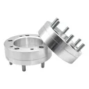 2 inch 5x5.5 To 6x5.5 Wheel Adapters 5x139.7mm To 6x139.7mm Conversion Wheel Adapter With 108mm Center Bore 1/2" Thread Pitch 2pcs