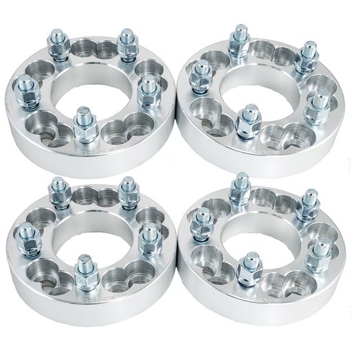 1.25 inch Wheel Spacers Converts 5x4.5 or 5x4.75 to 5x112 Adapters 4pcs