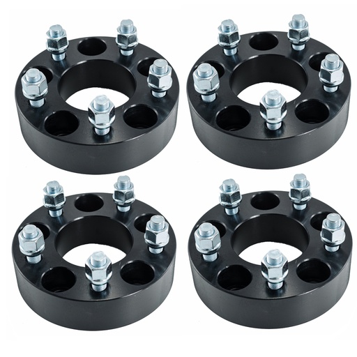 5x114.3 Wheel Spacers 5x4.5 1.5 inch 70.5mm Hub Bore 1/2"x20 Studs For Ford Mustang Ranger Explorer Mazda 4pcs