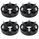 6x5.5 Wheel Spacers 6x139.7 1.5 inch Hubcentric 78.1mm Hub Bore M14x1.5 Studs For Chevy Silverado GMC Sierra Black 4pcs