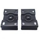 Rear Axle Spring U Bolt Plate Bracket For 1999-2010 Ford F250 F350 Super Duty