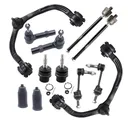 2004 2005 2006 Ford Expedition Front Control Arm Kit Tie Rod Ball Joint 12pcs