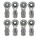 4x Economy Panhard Bar Rod End 1/2" x 1/2"-20 Heim Joint Bungs .065" Wall