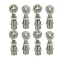 4x Economy Panhard Bar Rod End 5/8" x 5/8"-18 Heim Joint Bungs .120" Wall