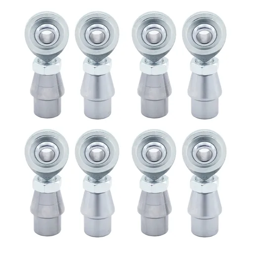 4x Economy Panhard Bar Rod End 1/2" x 5/8"-18 Heim Joint Bungs .120" Wall