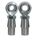 Chromoly Panhard Bar Rod End 3/4" x 3/4"-16 Heim Joint Bungs .120" Wall XMRL12