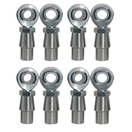 4x Chromoly Panhard Bar Rod End 3/4" x 3/4"-16 Heim Joint Bungs .120" Wall XMRL12