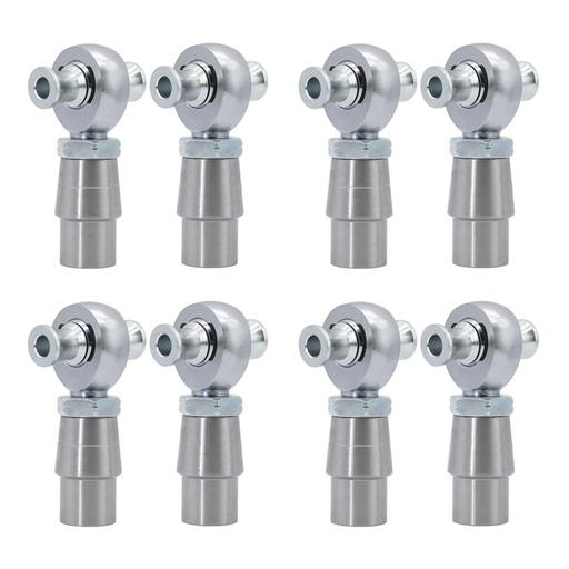 4x Heim Joints Rod Ends 7/8 x 7/8-14 with 7/8-5/8 HMS & Bung .120 Wall XMR14 & XML14
