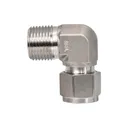 Stainless Steel Elbow Connector 1/2" Tube x 1/2" Male NPT SS-810-2-8