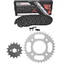2013-2024 Honda MSX125 Grom 125 Chain And Sprocket Kit Black