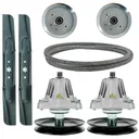 Deck Rebuild Kit With Blade Spindle Belt Idler For MTD Cub Cadet Craftsman 42 inch XT1 LT42 T8000 XT2 LX42