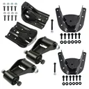 Rearward Leaf Spring Shackle And Bracket Kit For Chevy GMC K1500 K2500 K3500 1988-1997