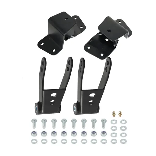4 inch Drop Shackles Hangers Kit For 1988-1998 Chevy GMC C1500 2WD