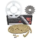 Gold Drive Chain And Sprocket Set For Honda CRF70F 2004-2012 XR70R 2000-2003