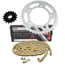 Gold Drive Chain And Sprocket Set For Honda CB500 CB500F CB500X CBR500R 2022-2025