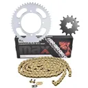Gold Drive Chain And Sprocket Set For Yamaha TTR 50 E 2006-2025