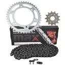 Black Drive Chain And Sprocket Set For Honda CRF450R CRF450Rx 2004-2018