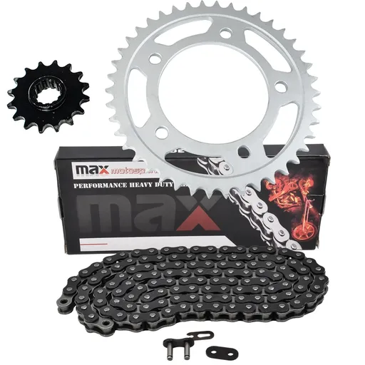 Black Drive Chain And Sprocket Set For Yamaha YZ450F 2007-2025