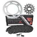 Black Drive Chain And Sprocket Set For Kawasaki KX250F 2011-2017
