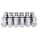 14 x 1.5 Chrome Lug Nuts 1.78" Height 7/8" Hex For Chevy Silverado Tahoe Suburban 24pcs