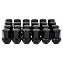 14 x 1.5 Black Lug Nuts 1.78" Height 7/8" Hex For Chevy Silverado Tahoe Suburban 24pcs