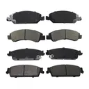 Front Rear Ceramic Brake Pads For Chevy Avalanche Silverado Suburban GMC Sierra 1500 2007-2013 8pcs