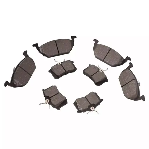 Front Rear Ceramic Brake Pads For VW Beetle Golf Jetta 8pcs