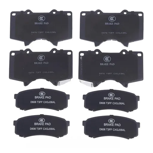 Front Rear Ceramic Brake Pads For Toyota 4Runner 2003-2017 Sequoia 2004-2007 FJ Cruiser 2007-2014 8pcs