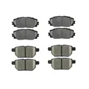 Front Rear Ceramic Brake Pads For Toyota Prius 2010-2022 Lexus CT200h 2011-2017 8pcs