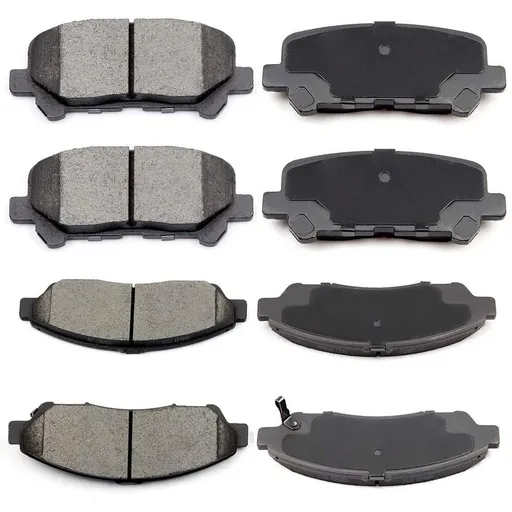 Front Rear Ceramic Brake Pads For Honda Pilot 2009-2015 Acura MDX 2007-2013 8pcs
