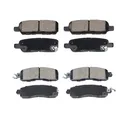 Front Rear Ceramic Brake Pads For Nissan Altima 2013-2023 Leaf 2014-2017 8pcs