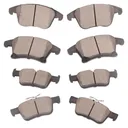 Front Rear Ceramic Brake Pads For Lincoln MKZ Ford Fusion 2013-2020 8pcs