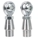 Chromoly Heim Joint Rod Ends Kit 5/8"-18 Thread x 5/8" Bore With 5/8-1/2 HMS Bung .120