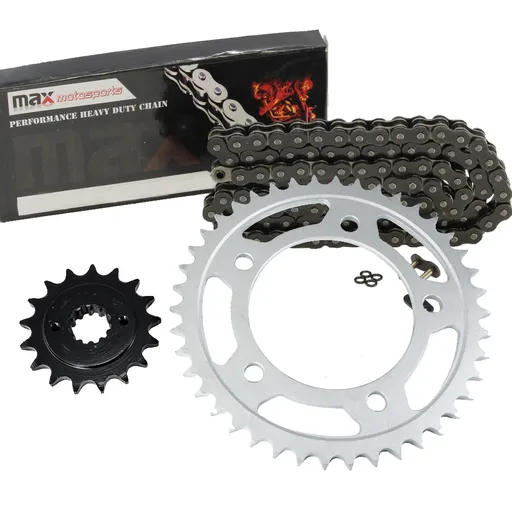 2001-2007 Honda Shadow Spirit 750 VT750DC Chain And Sprocket Set Black