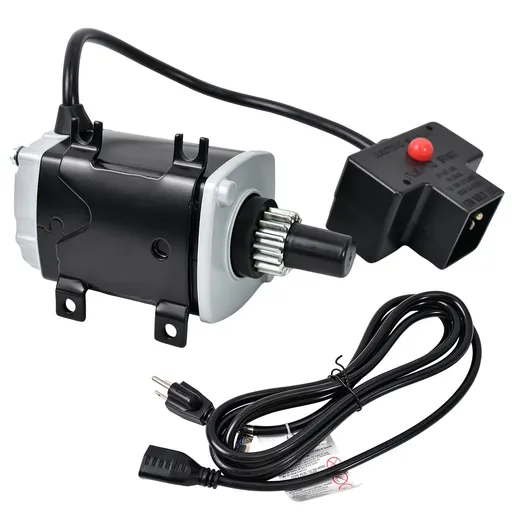 120V Electric Starter For Tecumseh Snowblower Engine Replace 37000 STC0016 33329 33329C 33329D 33329E 33329F