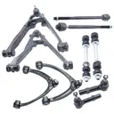 Front Suspension Kit Control Arms Replacement For Cadillac Escalade Chevy Silverado Suburban Tahoe GMC Sierra 2007-2013 10pcs