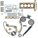 Timing Chain Kit Head Gasket Set For 2008-2015 Chevy Pontiac Saturn Buick Oldsmobile 2.0L 2.2L 2.4L