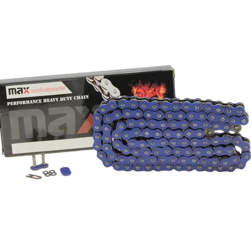 [203-O525-120-BU] 525 O Ring Chain For 1988-2007 Honda Shadow VLX 600 Blue