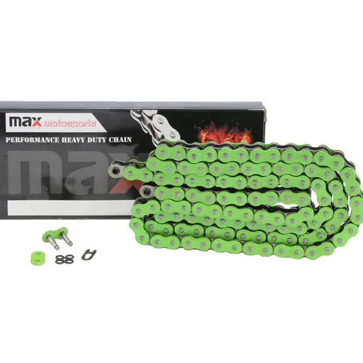 [203-O525-120-GN] 525 O Ring Chain For 1988-2007 Honda Shadow VLX 600 Green