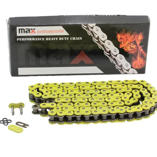 [203-O530-118-YL] Yellow 530 O Ring Chain For 2006-2008 Yamaha R1 YZF